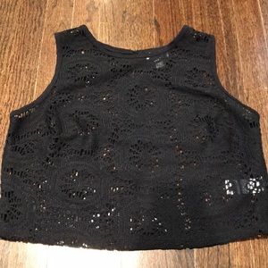 Lace tank top